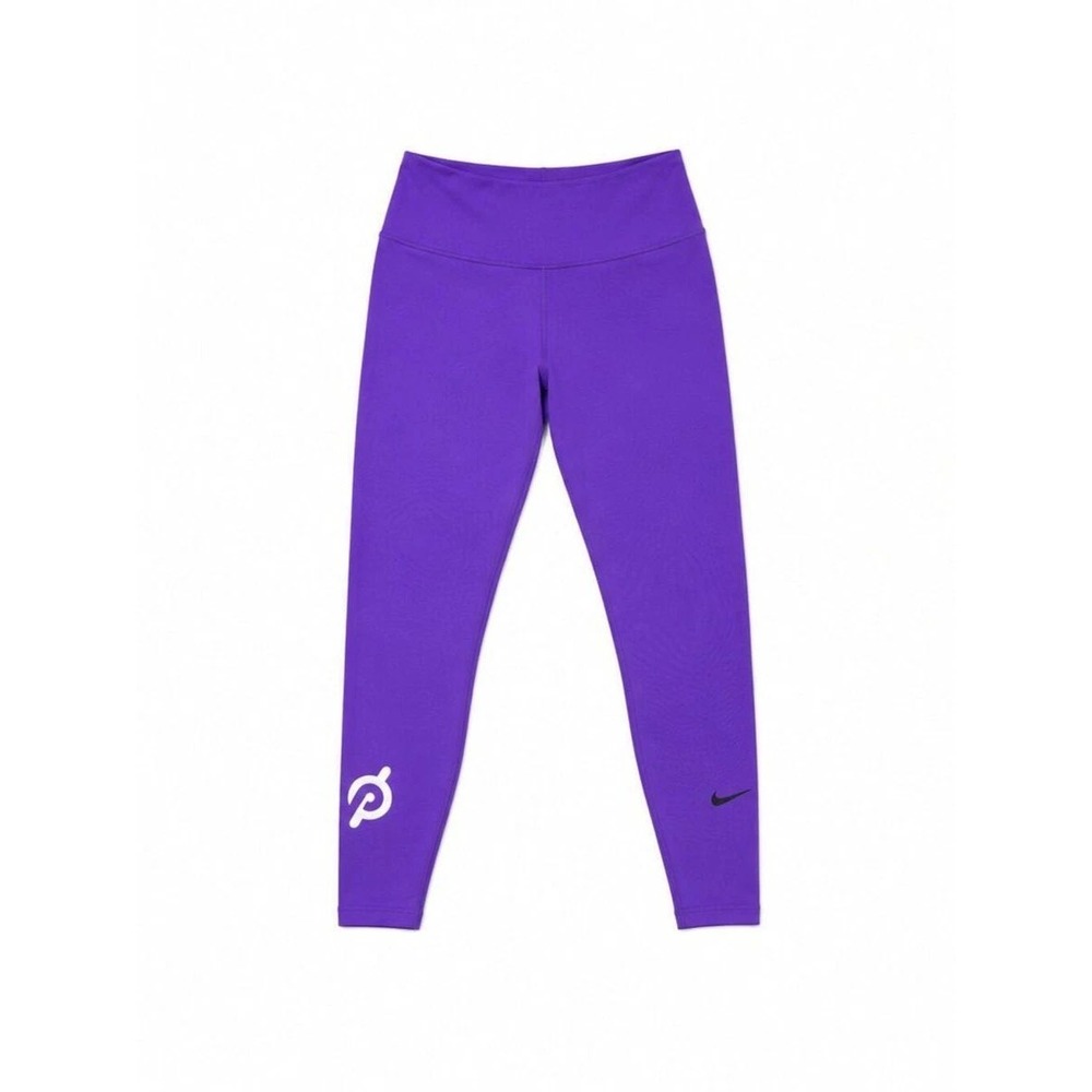 Nike Peloton Dri-FIT High-Waisted Leggings Size Medium Purple Womens